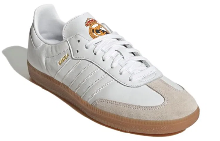 Кеды Samba Adidas Originals белые — фото 4