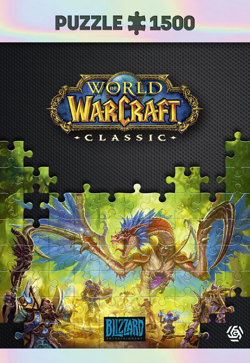 

Хороший лут, пазл, WoW Classic: Zul Gurub Puzzles, 1500 шт. Good Loot