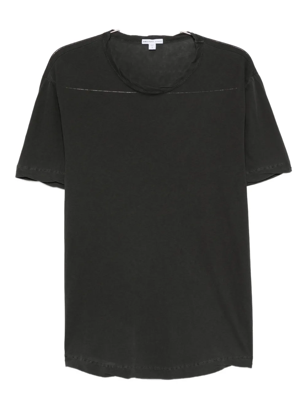 

Футболка с круглым вырезом James Perse, серый