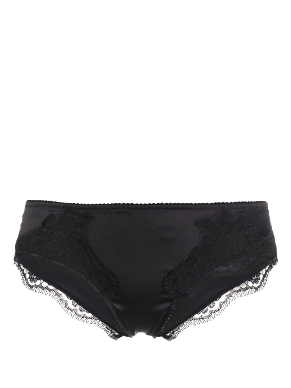 

Dolce & Gabbana трусы-брифы с цветочным кружевом, черный