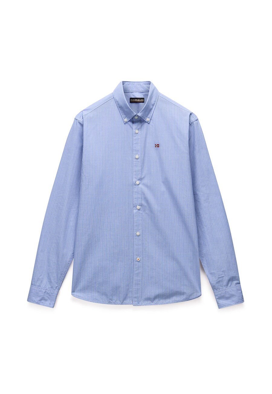 

Рубашка на пуговицах классического кроя NAPAPIJRI G-TERRA LS, Light blue