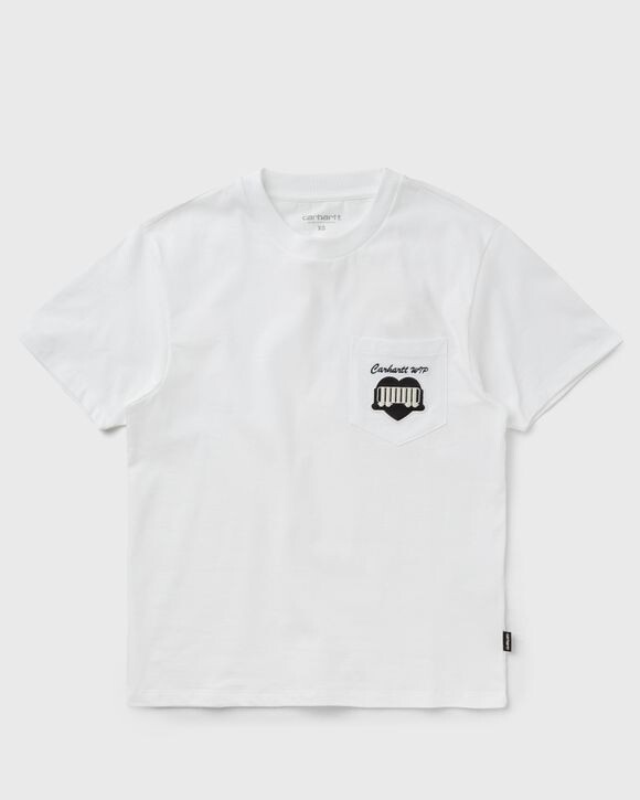 

Топ Carhartt Wip Wmns S/S Heart Train Pocket Tee, белый