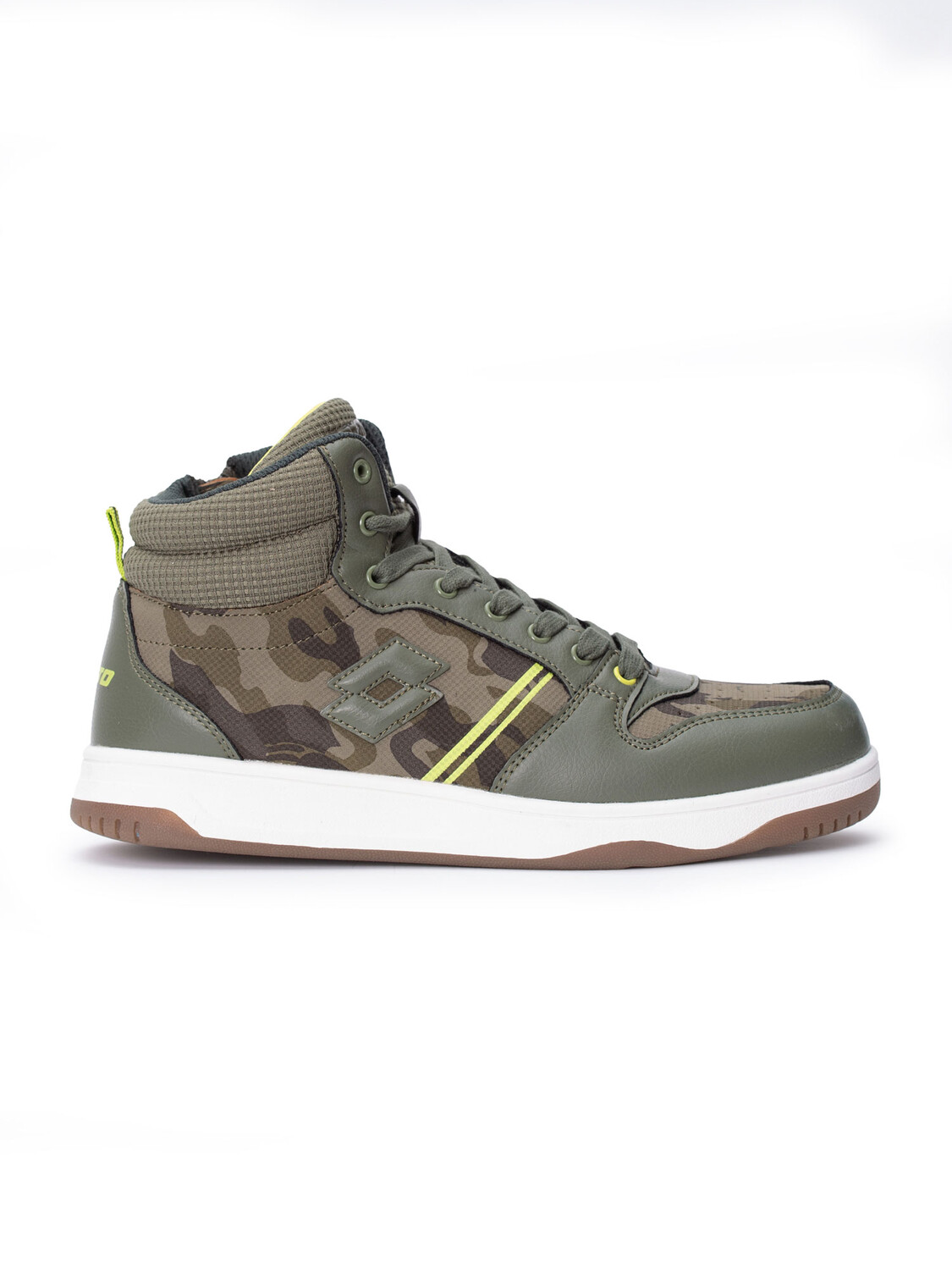 

Кроссовки Lotto ROCKET AMF III MID CAMO JR, зеленый