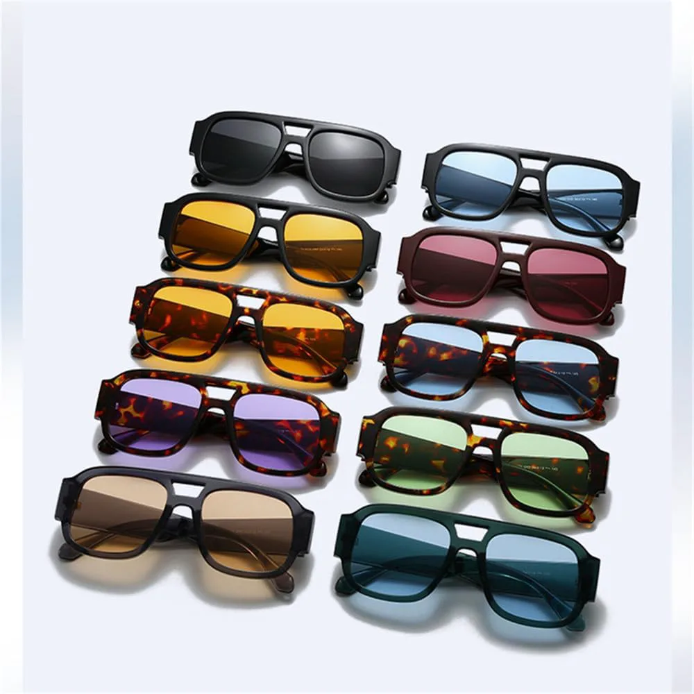 

Солнцезащитные очки UV400 с двойной перемычкой, конфетный леопардовый принт, для женщин и мужчин, для бега и занятий спортом на открытом воздухе generic, 3935-c3