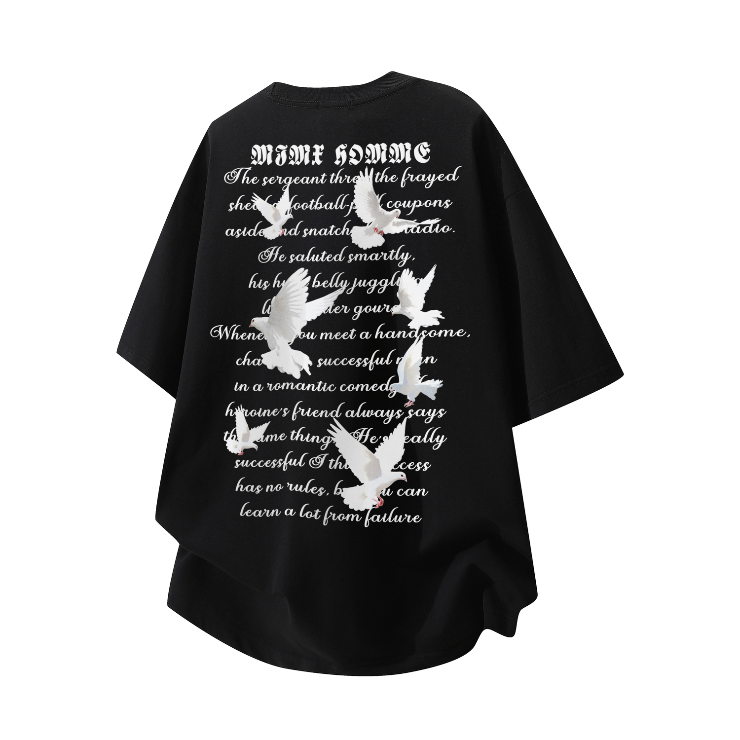 

Футболка Unisex Mimx Homme, темно-синий