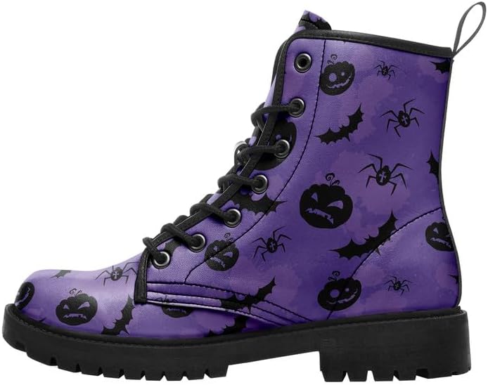 

Ботинки AWSOLE в готическом стиле на Хэллоуин, кожаные мотоциклетные ботинки на платформе с черепами, модная повседневная зимняя обувь, черный