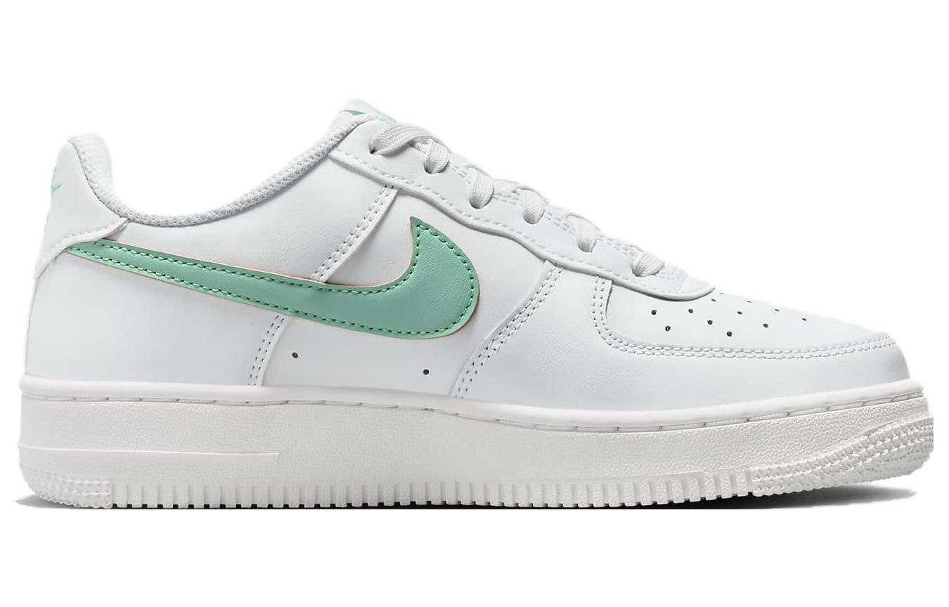 Nike Air Force 1 GS 'White Emerald Rise', Белый Зеленый — фото 2