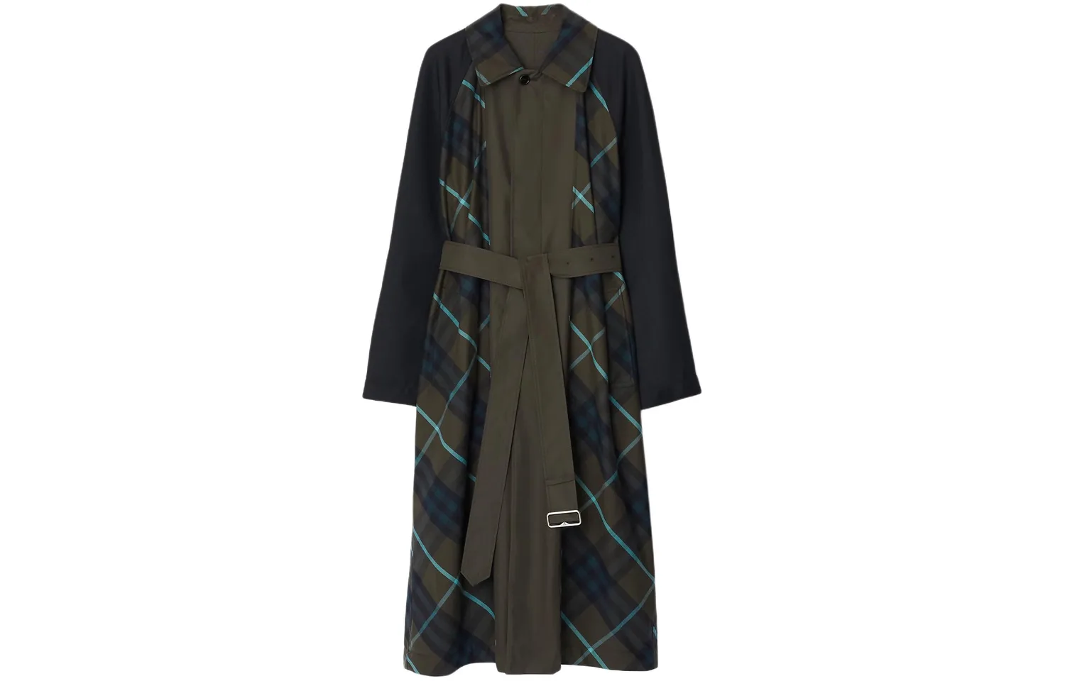 Тренч Burberry Реверсивный в клетку, Otter коричневый
