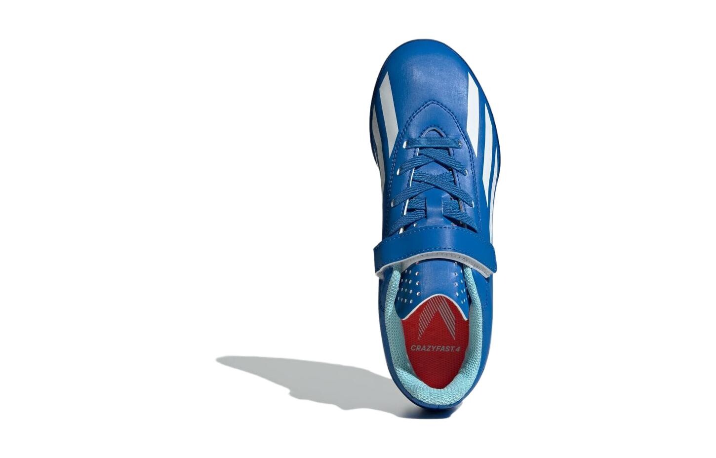 X Crazyfast.4 Детские футбольные бутсы Детские низкие синие Adidas, синий — фото 3