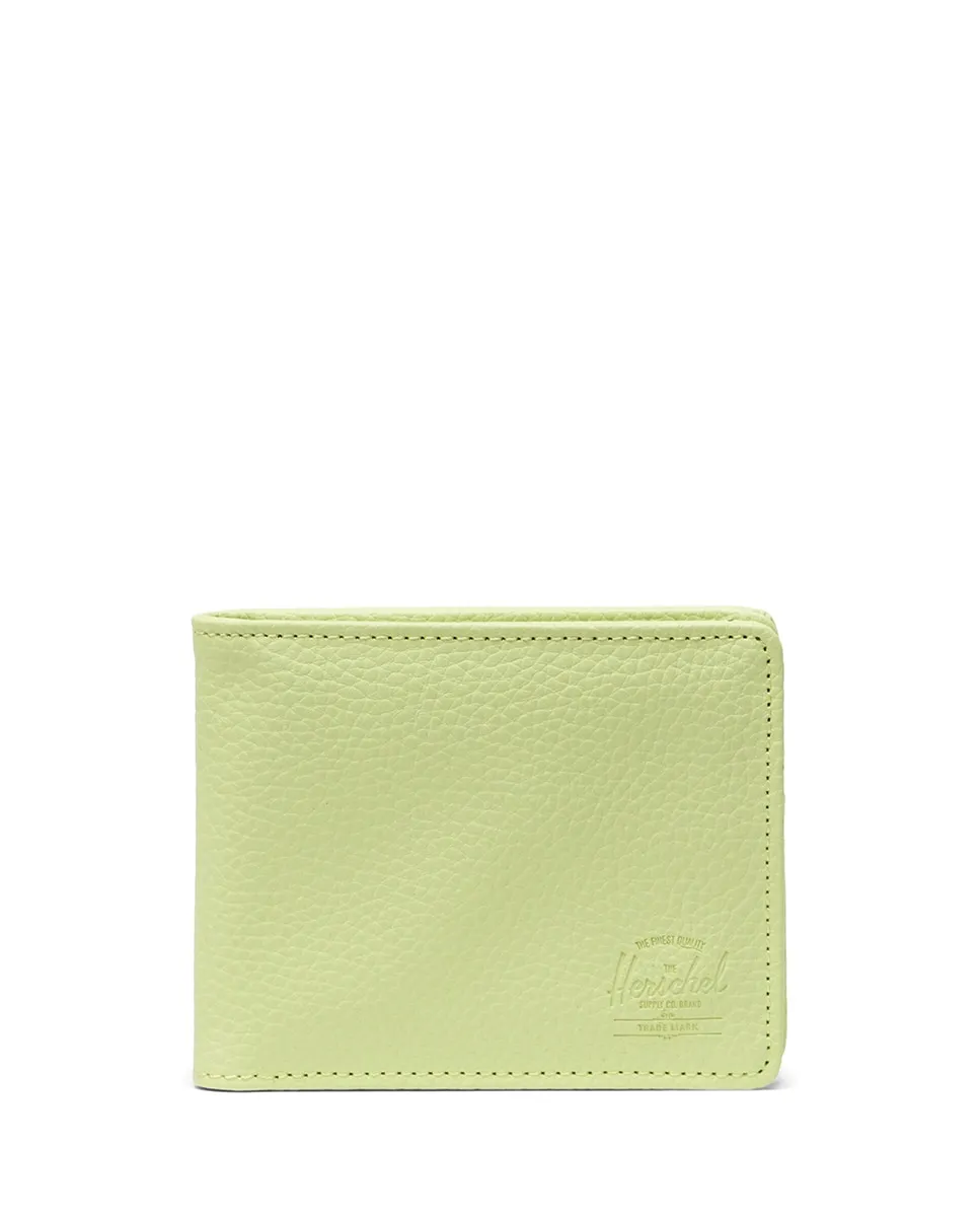 

Складной мужской кошелек из черной веганской кожи для карт и купюр Herschel