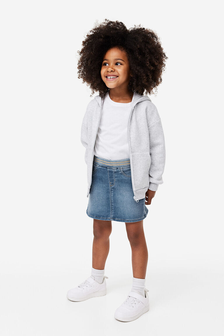 

Супермягкая джинсовая юбка H&M, синий