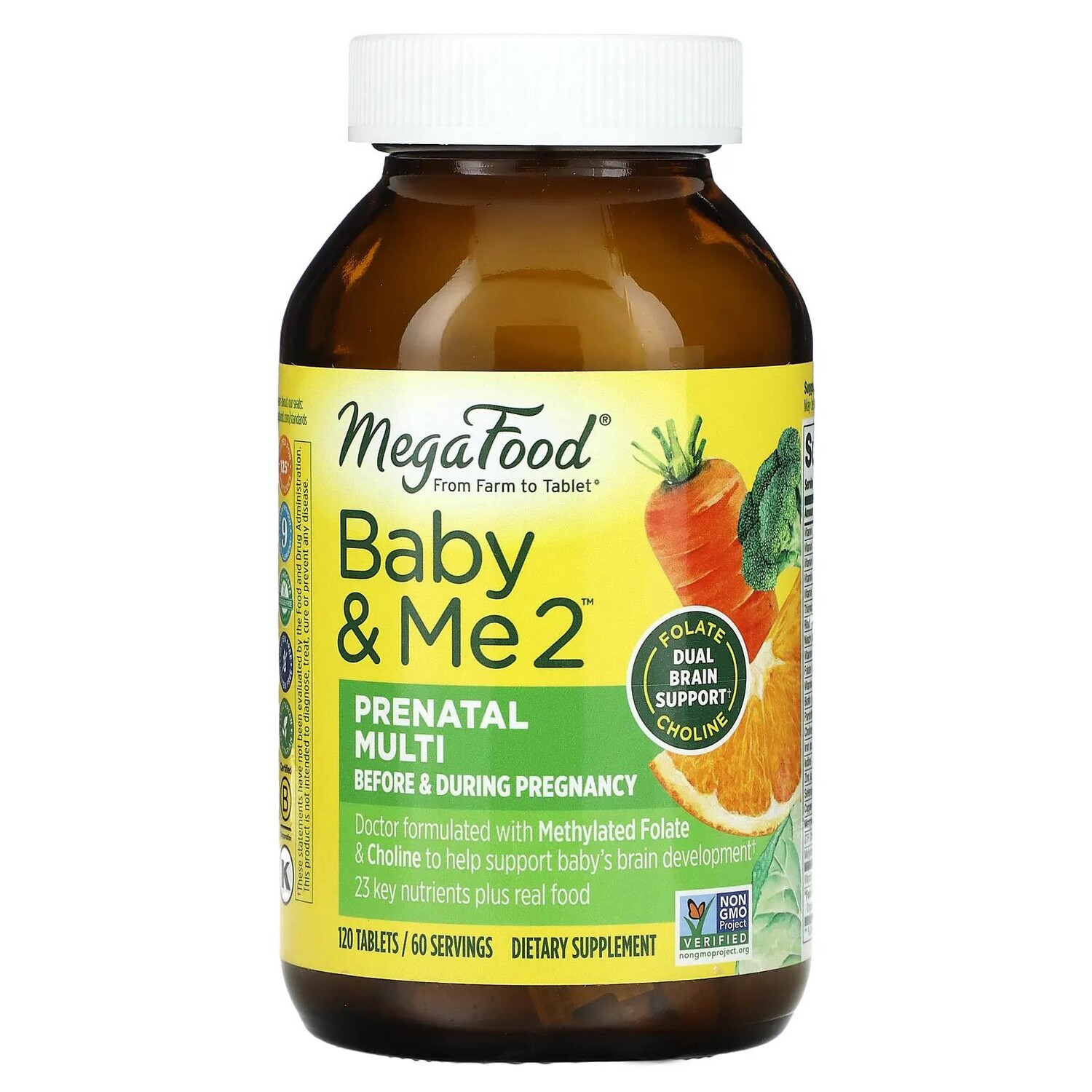 

MegaFood Baby & Me 2 120 таблеток
