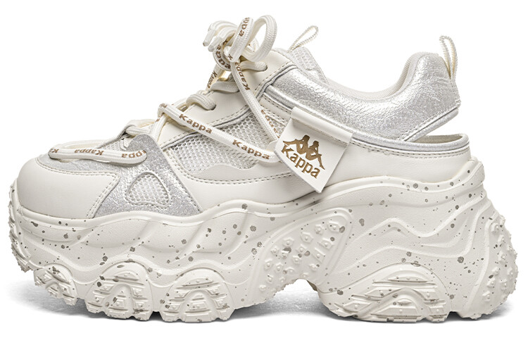 

Кроссовки Kappa Chunky Sneakers Women's Low-top Silver, серый