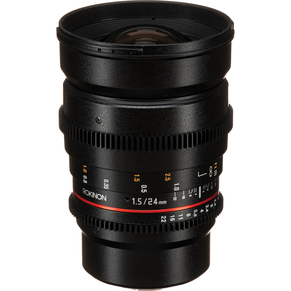 

Объектив Rokinon 24 мм T1.5 Cine DS для крепления Micro Four Thirds