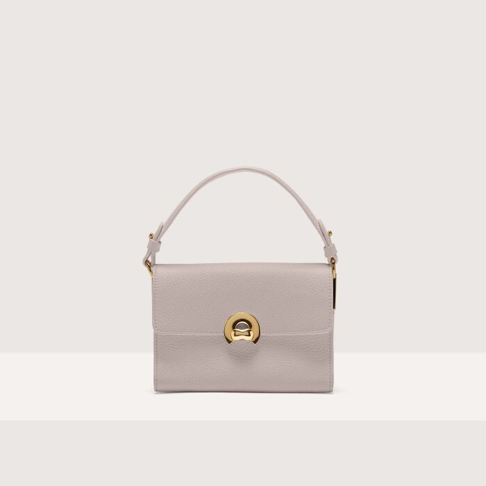 

Сумочка из зернистой кожи Coccinelle BINXIE SMALL, серый