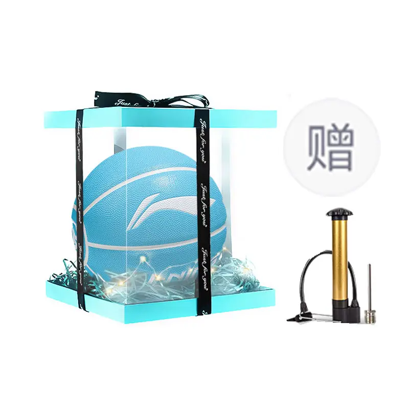 

LINING Баскетбольный мяч pu blue размер 7 тренировочный unisex china