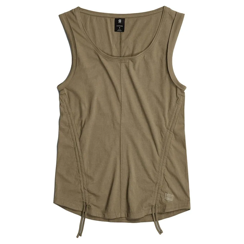 

Футболка G-Star Adjustable Tucked, зеленый
