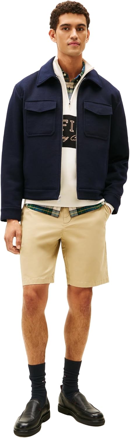 Мужские повседневные эластичные шорты-чиносы Tommy Hilfiger с внутренним швом 9 дюймов, Mallet — фото 3