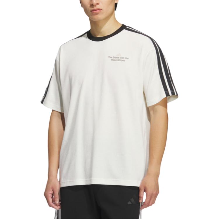Adidas Футболка мужская Jade White/Black — фото 2