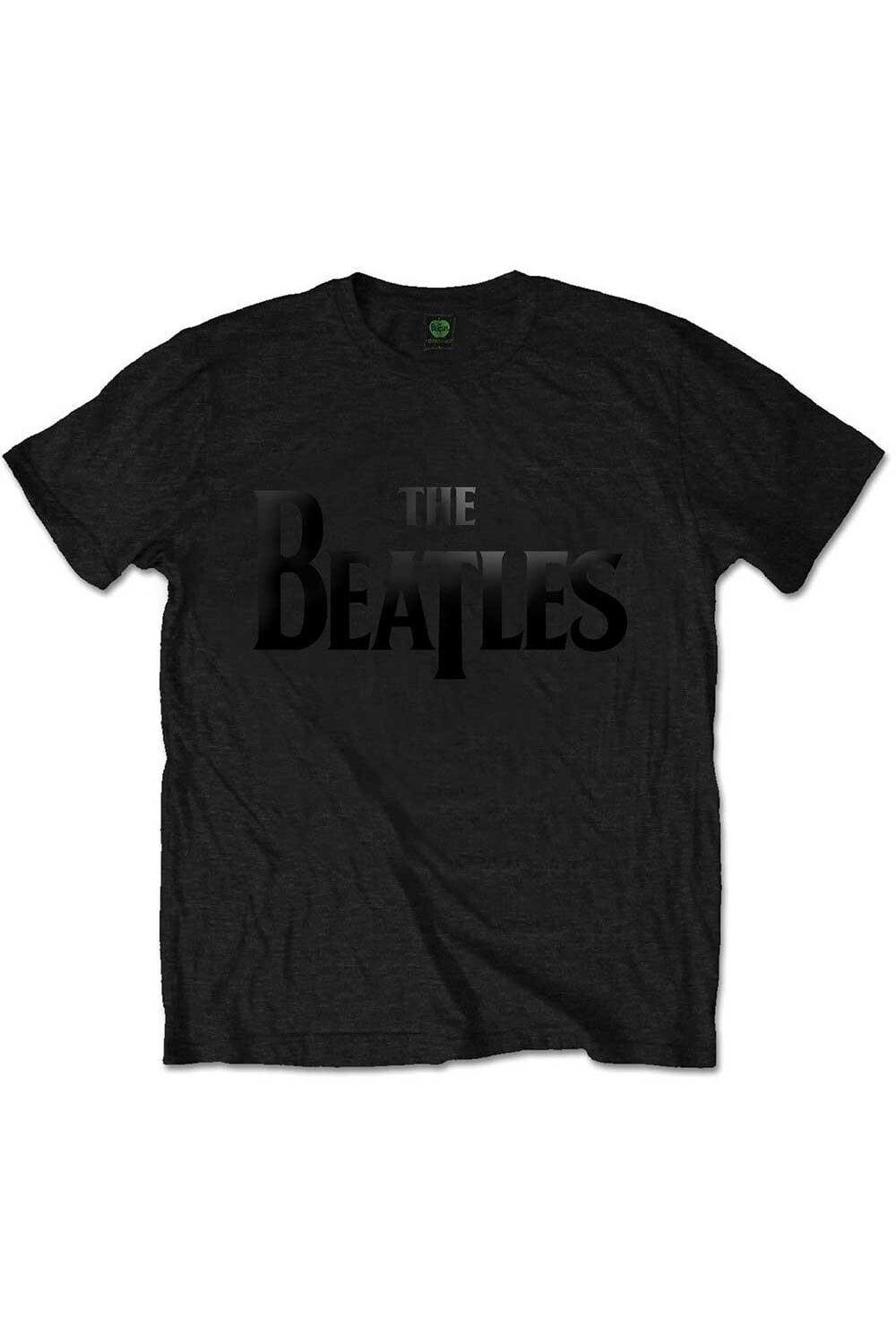 

Хлопковая футболка с логотипом Drop T The Beatles, черный