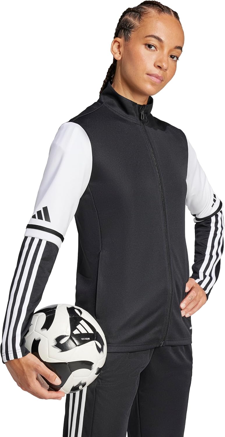 Женская куртка Adidas Originals спортивная, черный/белый — фото 3