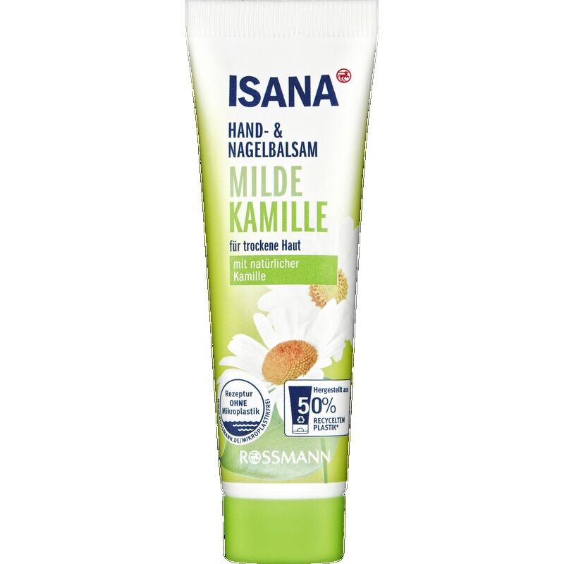 

Бальзам для рук и ногтей «Мягкая ромашка», дорожный размер ISANA, 30 ml