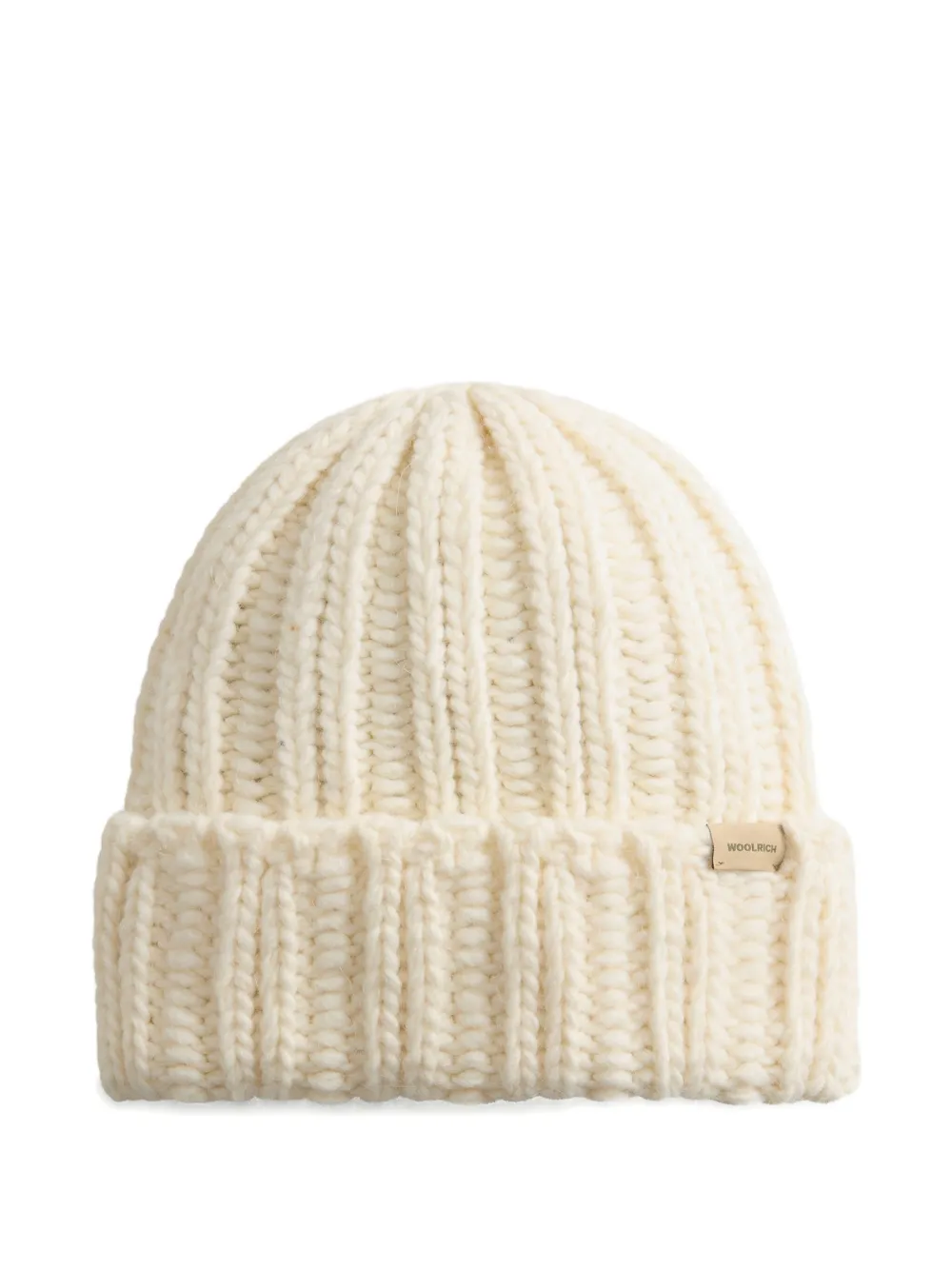 

Шапка бини в рубчик WOOLRICH, нейтральный