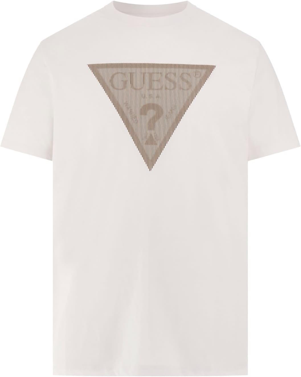 

Мужская футболка GUESS Eco с коротким рукавом и треугольным логотипом, Pure White, Белый, Мужская футболка GUESS Eco с коротким рукавом и треугольным логотипом, Pure White
