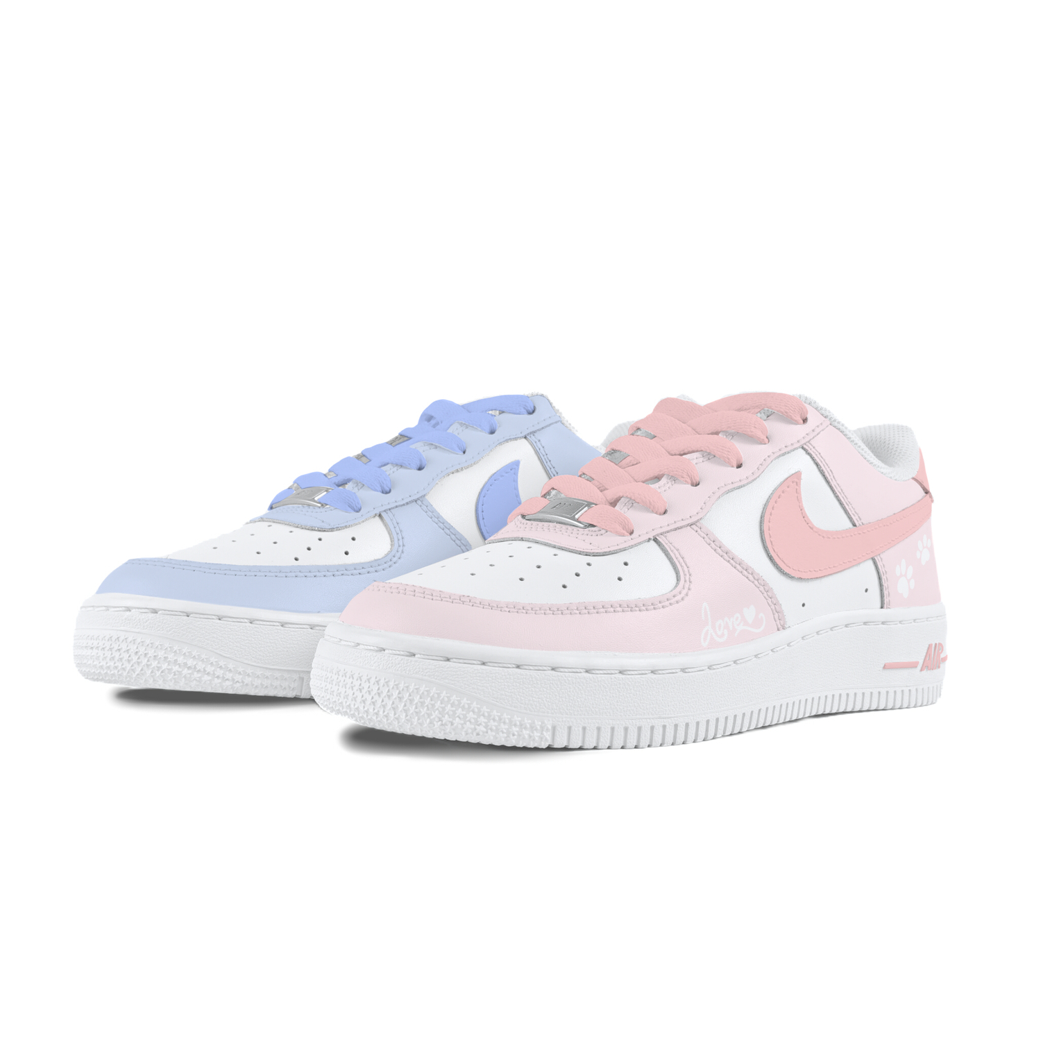 

Детские скейтерские кроссовки Air Force 1 для школьников Nike, белый