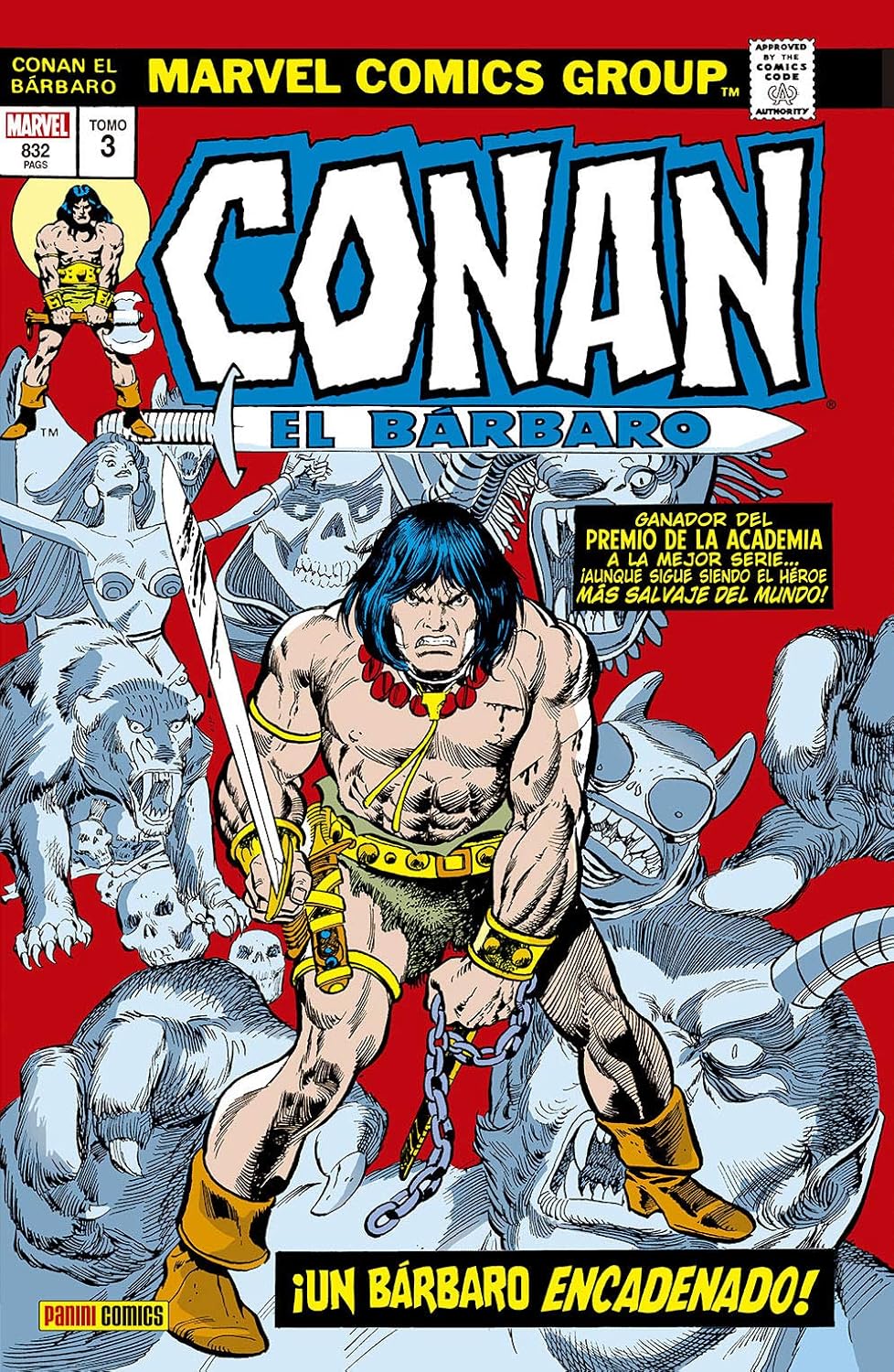 

Marvel gold omnibus conan el bárbaro. la etapa marvel original (PANINI ESPAÑA S.A.)