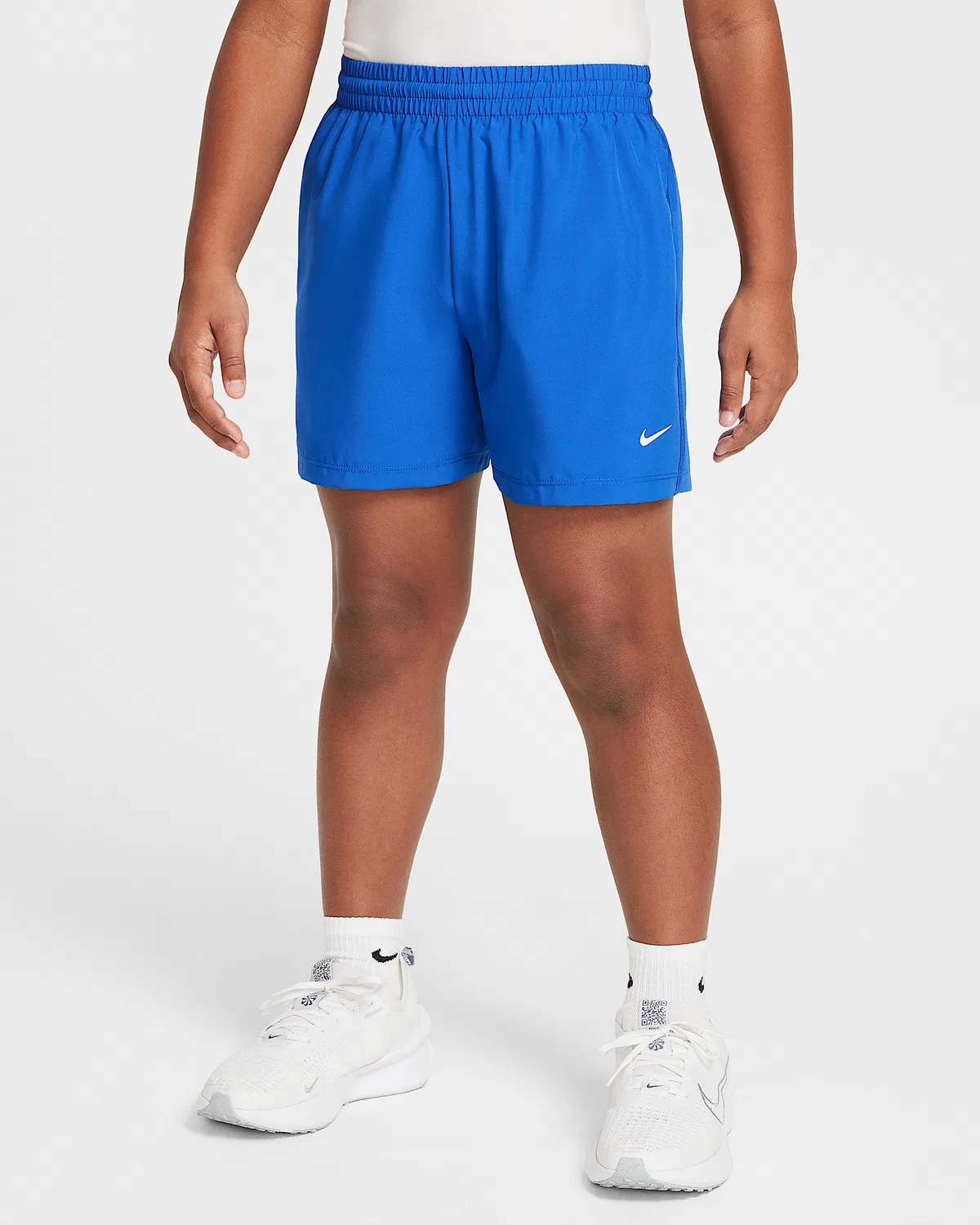 Детские шорты Nike Dri-FIT 4" Woven Shorts Big Kids' Multi, Game Royal/White