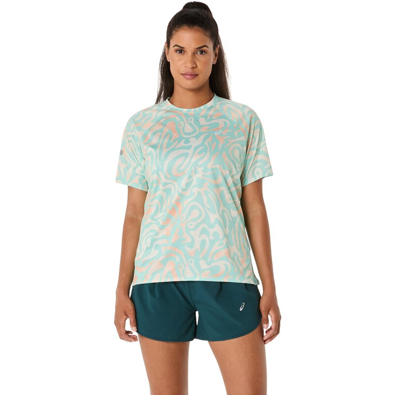 

Футболка road lite-show ss top Asics, мультиколор