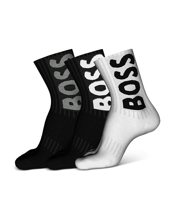 

Носков с логотипом - набор из 3 пар BOSS, мультиколор