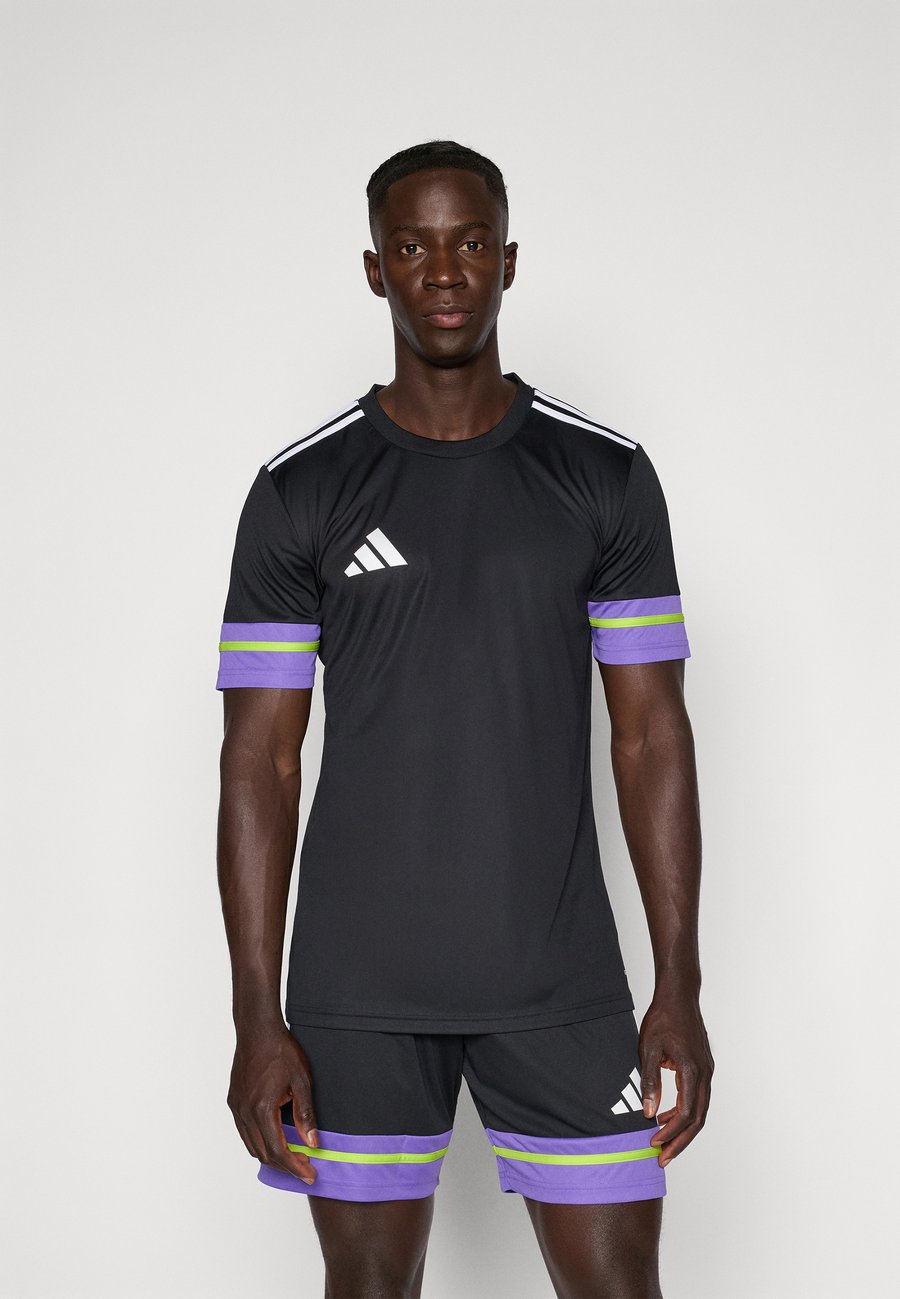 

Футболка Adidas Performance SQUADRA25 SHORT SLEEVE, Black/Purple Rush/Semi Solar Slime/Black, Черный, Футболка Adidas Performance SQUADRA25 SHORT SLEEVE, Black/Purple Rush/Semi Solar Slime/Black