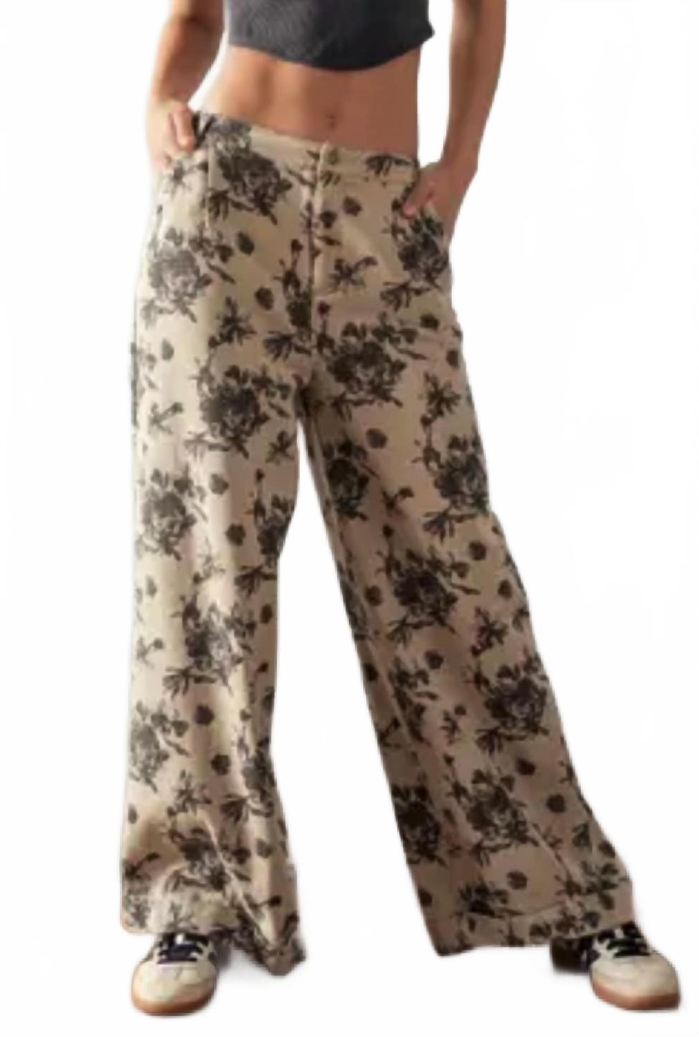 

Уиллоубэнк Брюки в бежевом цвете Urban Daizy