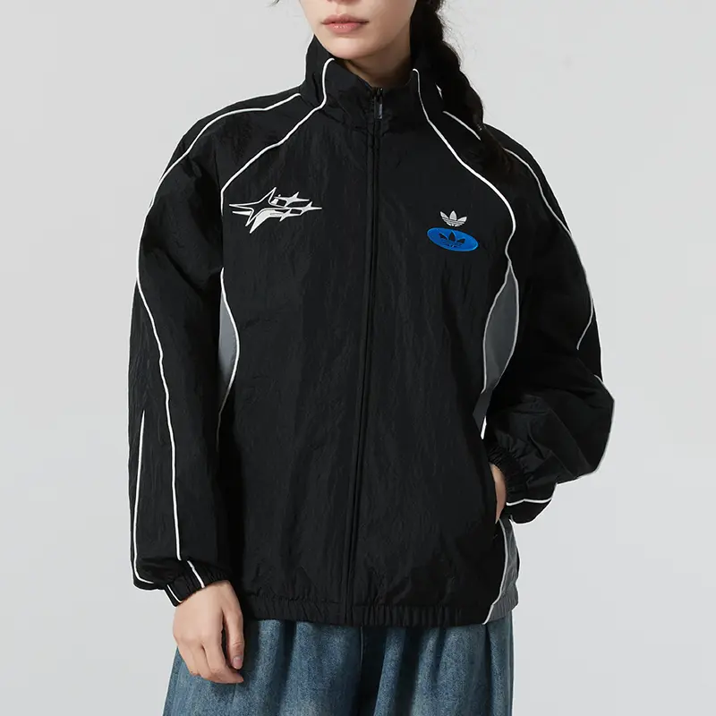 Adidas Originals Женская куртка V DAY черная, Black — фото 3