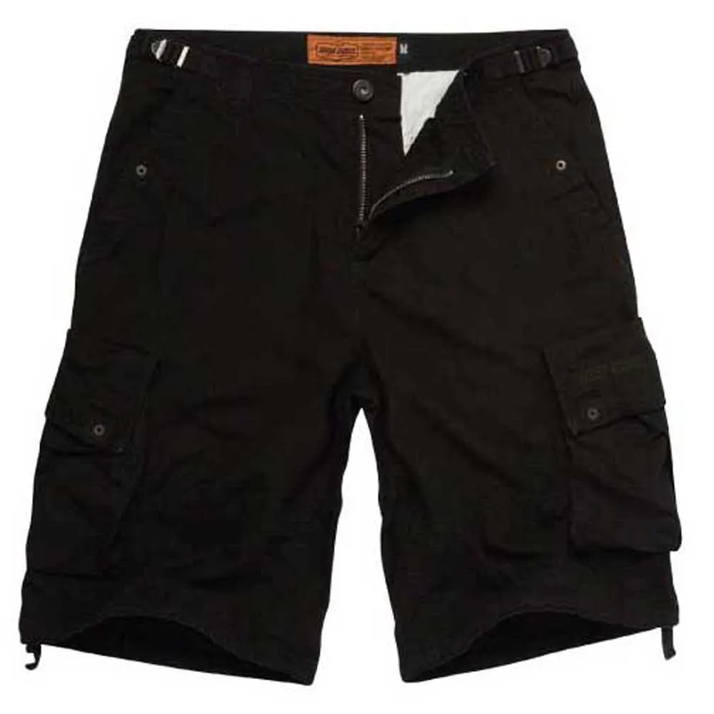 

Шорты West Coast Choppers Caine Ripstop Cargo, черный