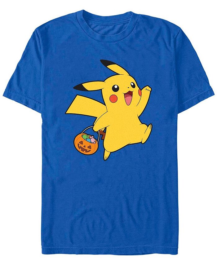 

Мужская футболка с короткими рукавами Pokemon Happy Candy Fifth Sun, синий