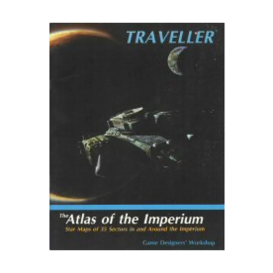 

Atlas of the Imperium, Traveller - Core & Assorted (GDW), мягкая обложка
