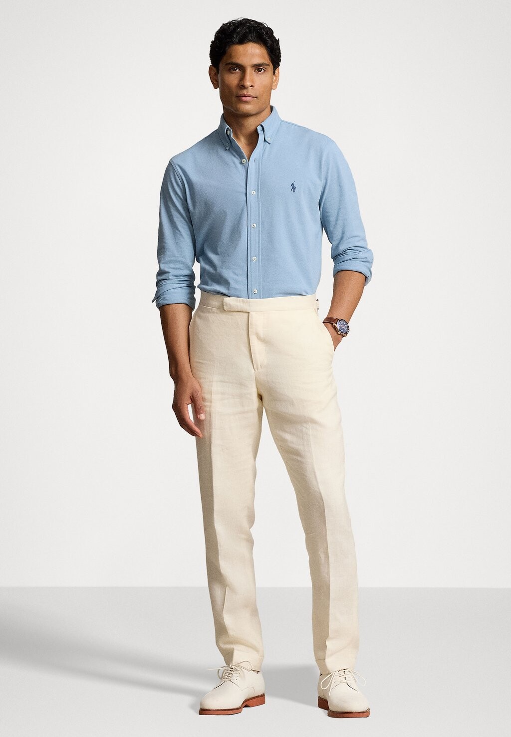 

Рубашка LONG SLEEVED Ralph Lauren, синий