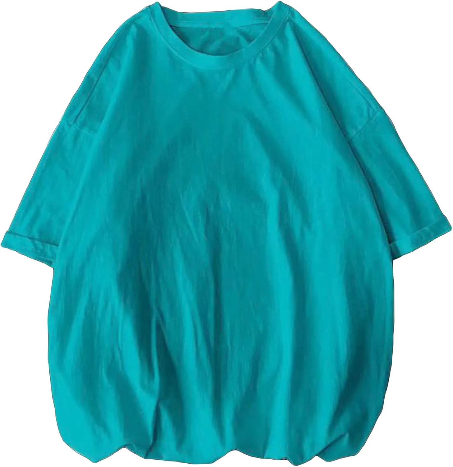 

Мужская футболка Crew Baggy с коротким рукавом Moisture Wicking VgueElegc