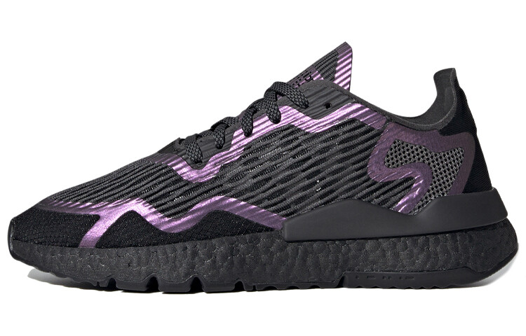 

Кроссовки Adidas Originals Nite Jogger Fluid 'Black Purple', Серый, Кроссовки Adidas Originals Nite Jogger Fluid 'Black Purple'