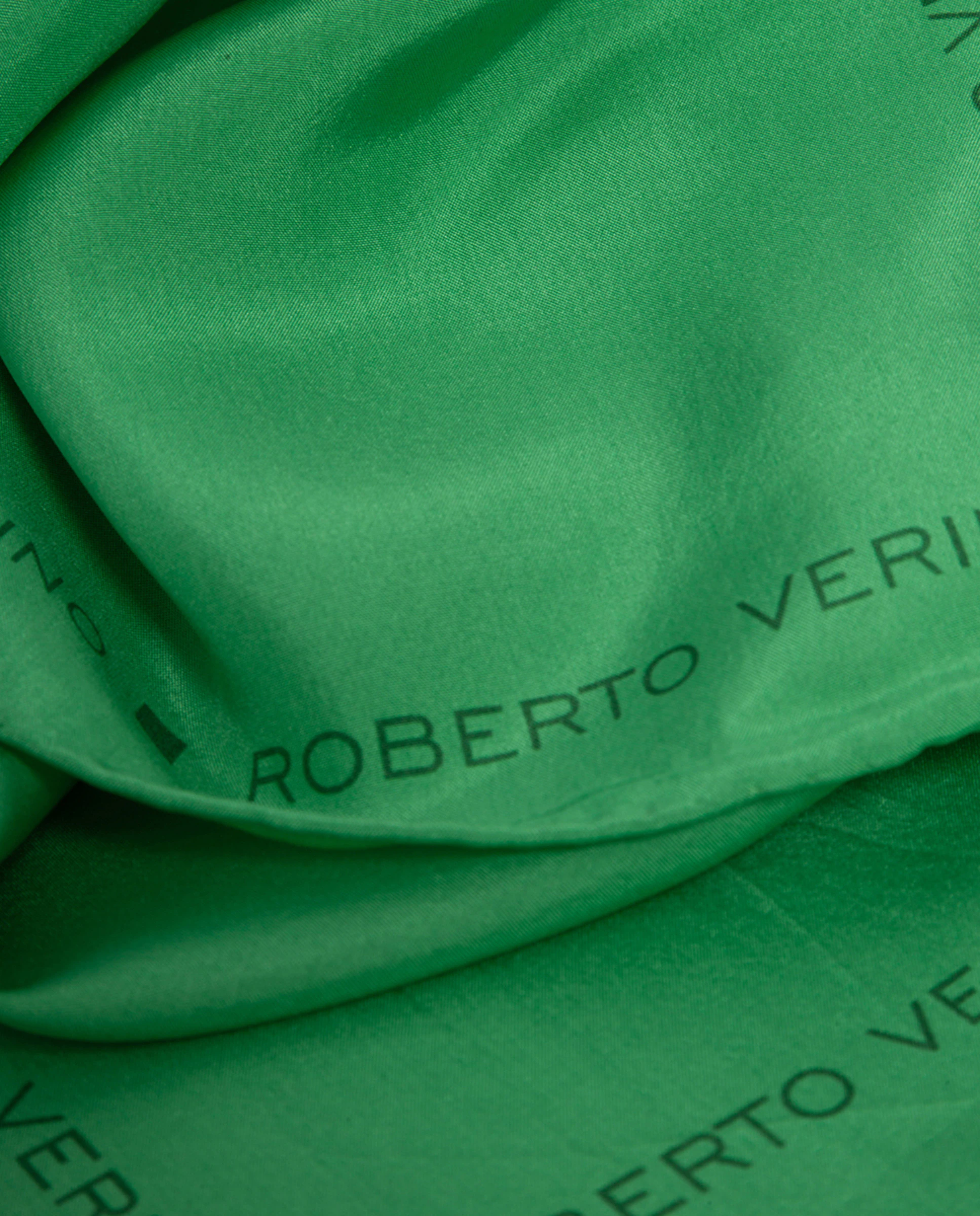 

Женский шелковый платок Roberto Verino, зеленый