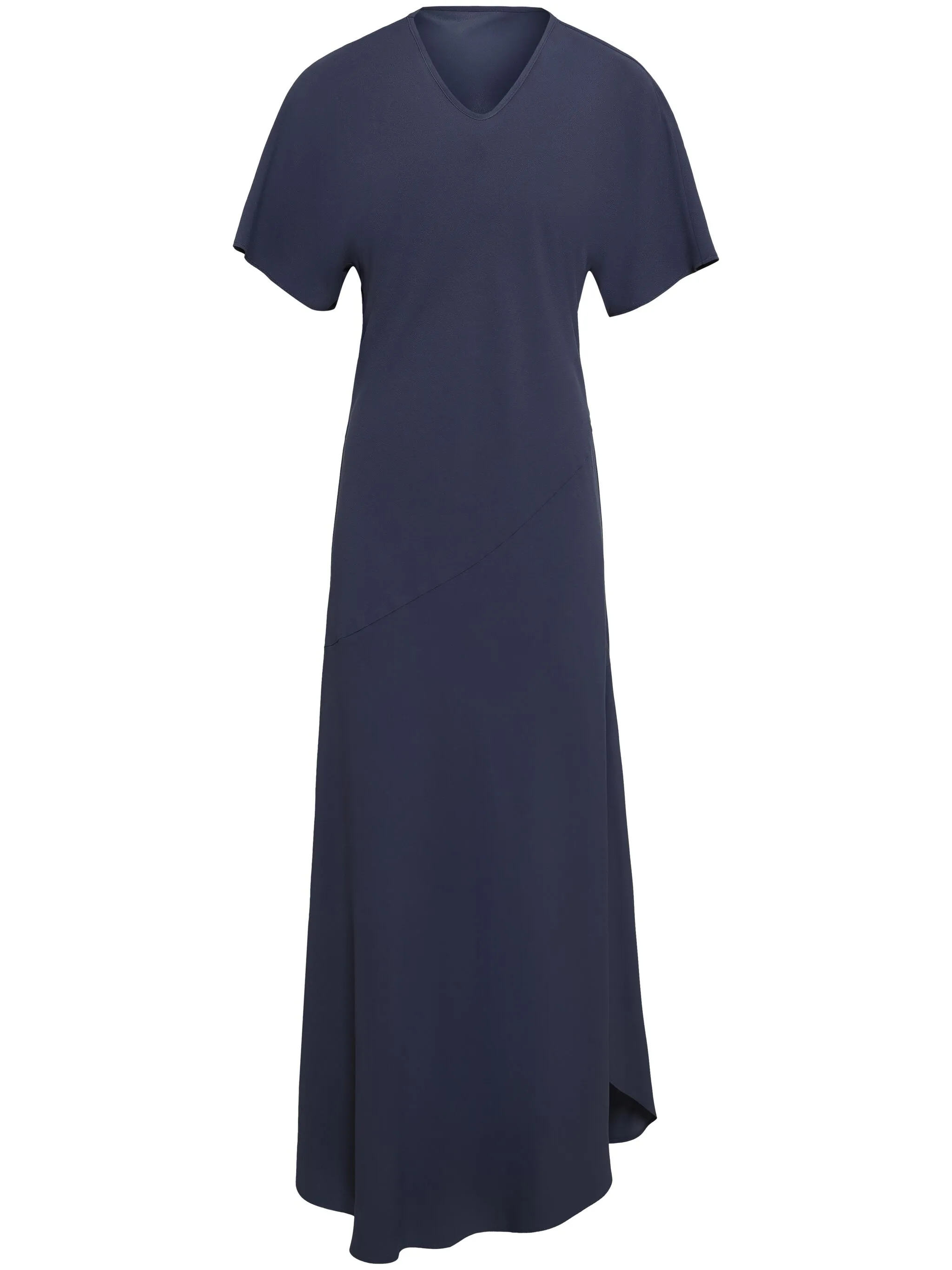 

Платье миди с V-образным вырезом Uma | Raquel Blay, синий