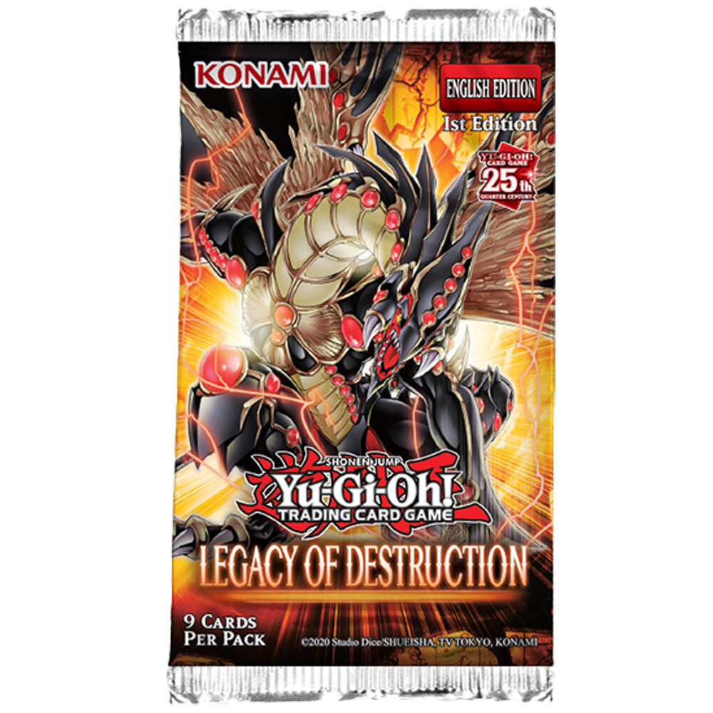 

Карточная игра Konami Yu-Gi-Oh TCG: Legacy of Destruction - Booster Pack (Game On! Sale)