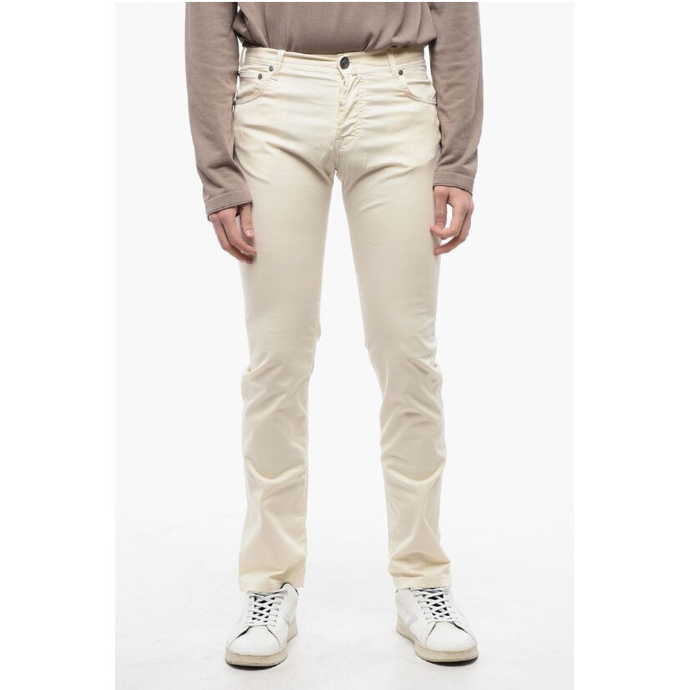 

Бежевые хлопковые брюки Corneliani, Beige
