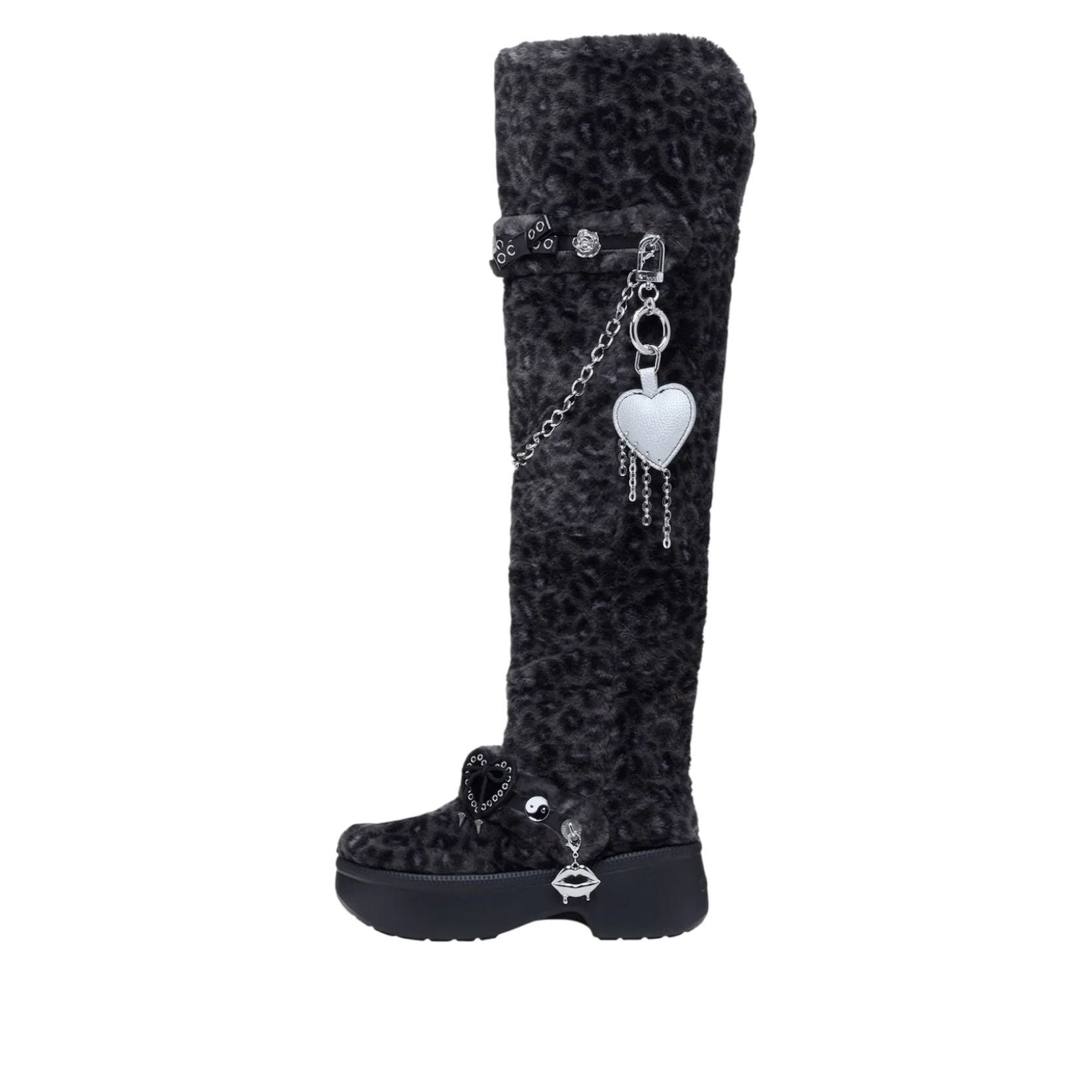 Ботинки (WMNS) Crocs Classic Unfurgettable Boot 'Leopard'