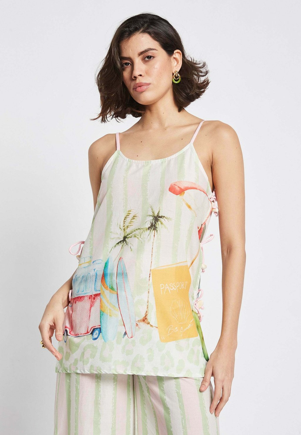 

Топ LIVIA TRIP - Blouse Be Sunset, мультиколор
