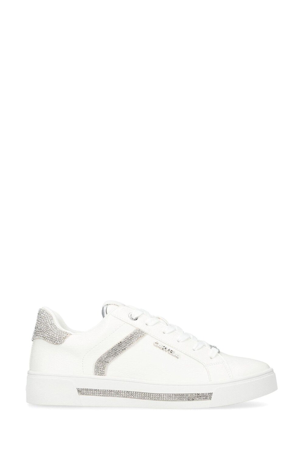 Кроссовки Daze с драгоценными камнями Carvela, белый