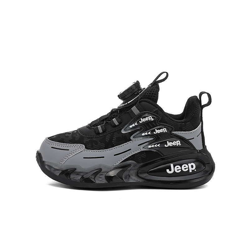 Jeep Кроссовки low top Running Shoes черные серые Kids'